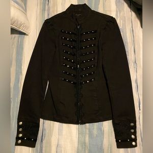 Tripp vintage jacket with lace detail